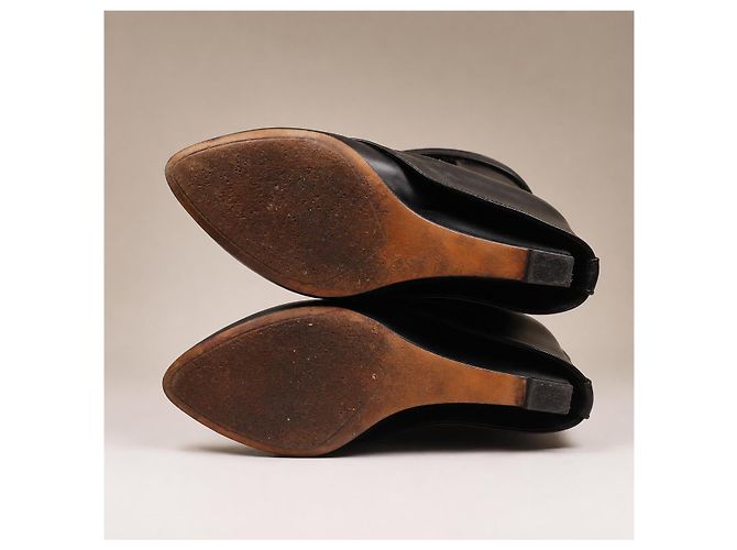Givenchy Shark Lock Leder Stiefeletten - Ansicht 11