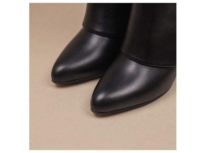 Givenchy Shark Lock Leder Stiefeletten - Ansicht 8