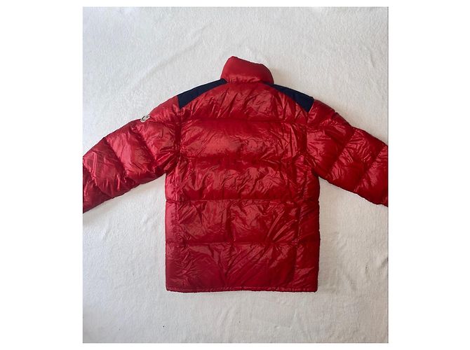 Moncler Vintage Red Lacquered Boudin Down Jacket - view 11