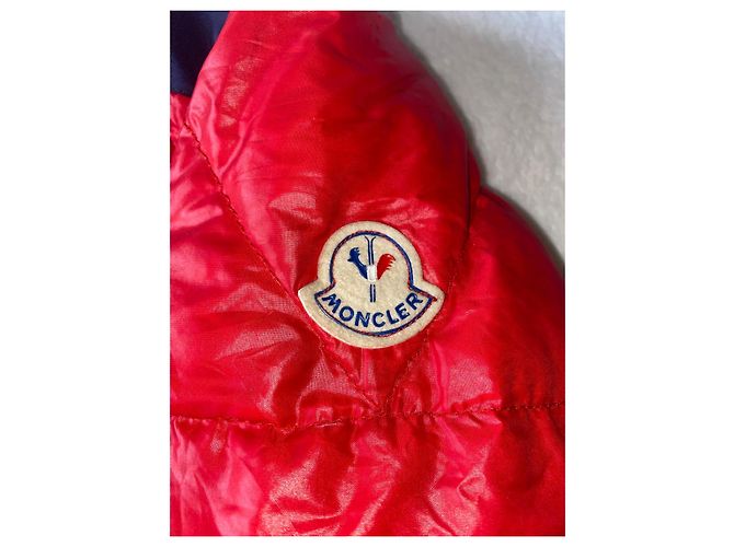Moncler Vintage Red Lacquered Boudin Down Jacket - view 2
