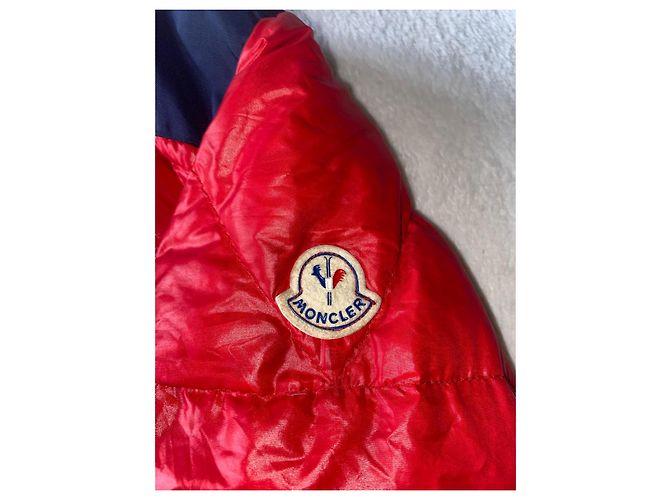 Moncler Vintage Red Lacquered Boudin Down Jacket - view 3