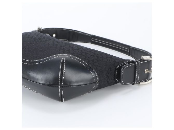 Borsa a tracolla in pelle Coach Signature 6351 - vista 4