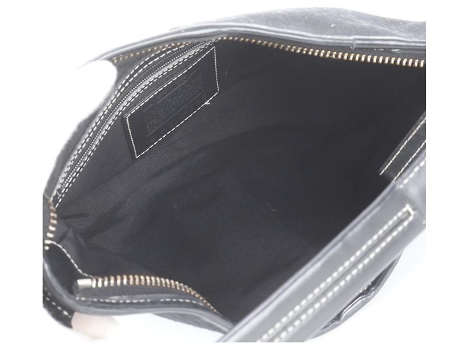 Borsa a tracolla in pelle Coach Signature 6351 - vista 7