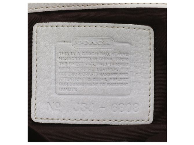 Borsa a tracolla in pelle Coach Signature Soho 6808 - vista 8