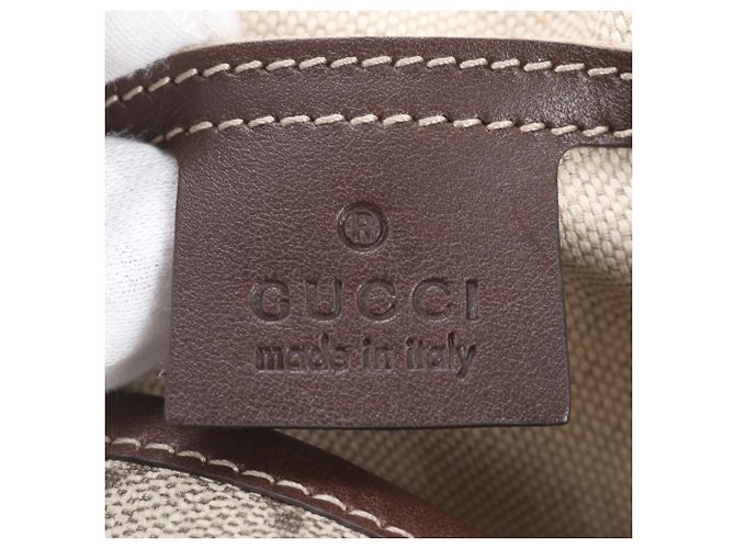 Borsa a tracolla Gucci GG Supreme in pelle - vista 10
