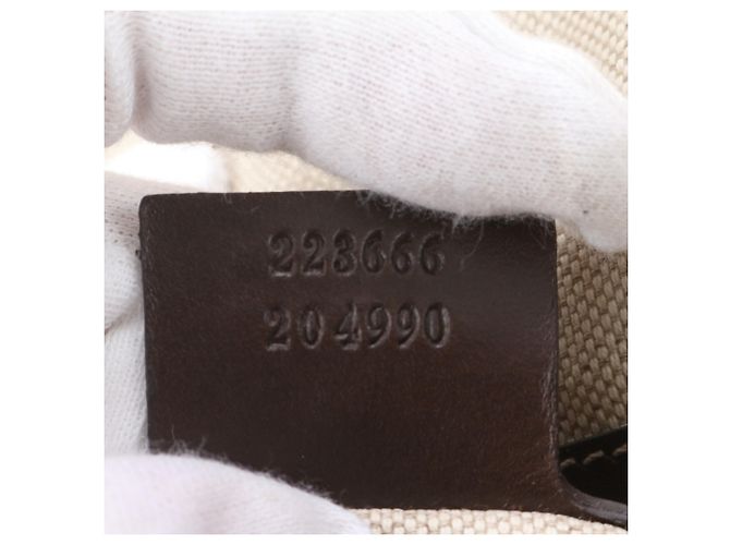 Borsa a tracolla Gucci GG Supreme in pelle - vista 11