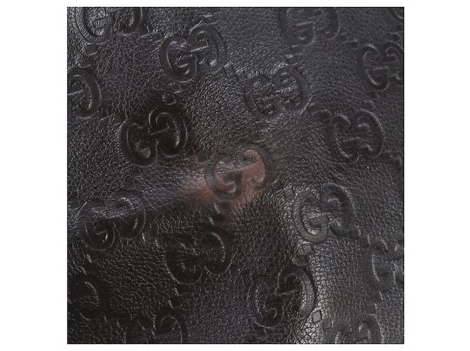 Borsa a tracolla in pelle Gucci Guccissima - vista 7