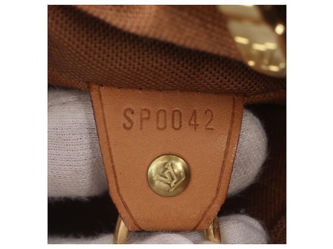 Borsa a tracolla Louis Vuitton Monogram Abbesses in pelle - vista 10