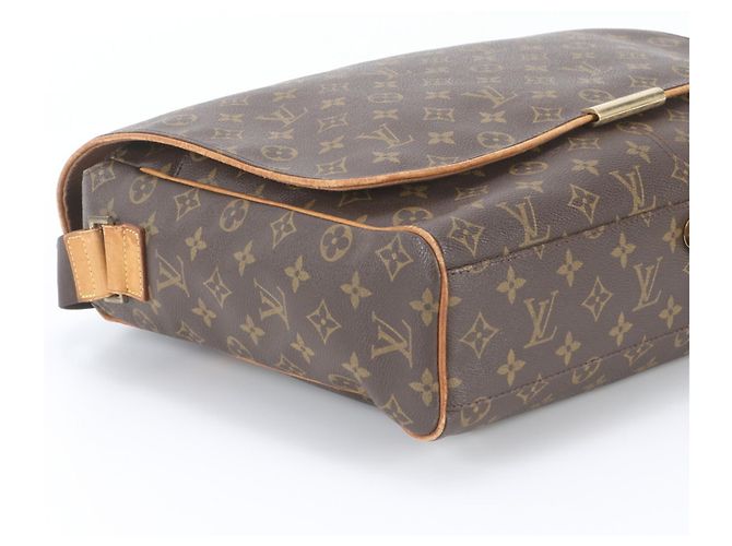 Borsa a tracolla Louis Vuitton Monogram Abbesses in pelle - vista 5
