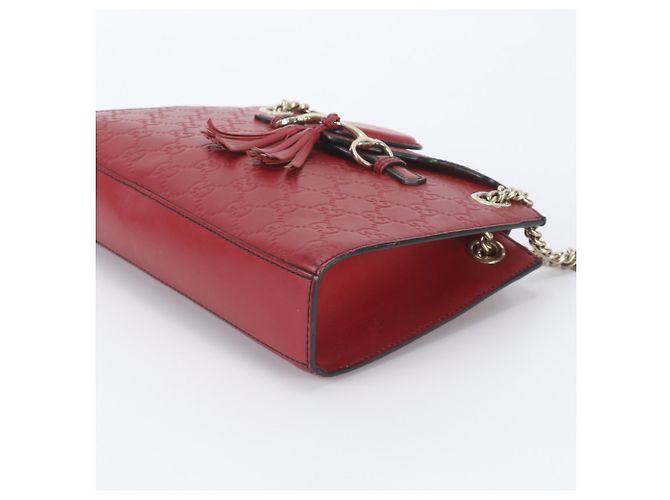 Bolso de hombro de piel Gucci Guccissima Horsebit Emily - vista 5