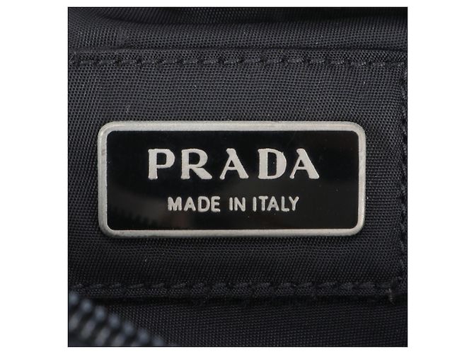 Bolso bandolera Prada Tessuto Nylon con logotipo triangular - vista 10