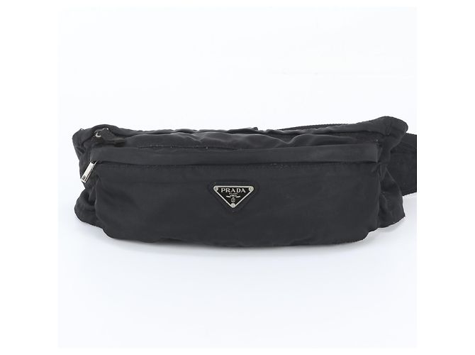 Bolso bandolera Prada Tessuto Nylon con logotipo triangular - vista 2