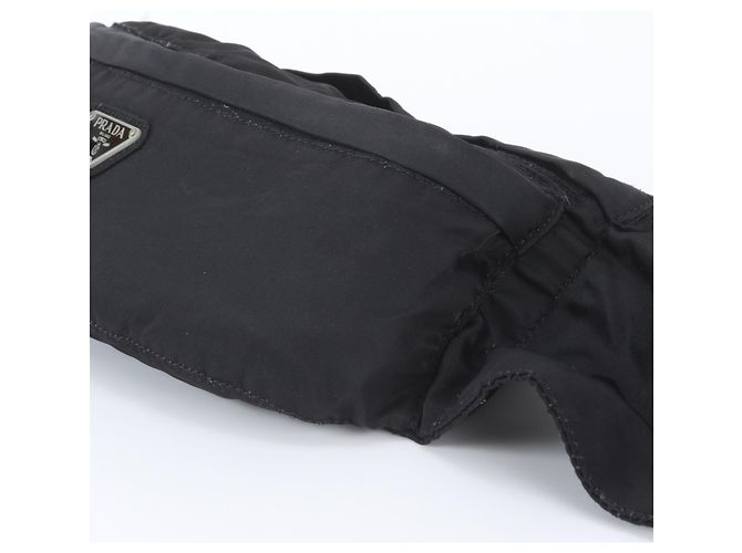 Bolso bandolera Prada Tessuto Nylon con logotipo triangular - vista 4