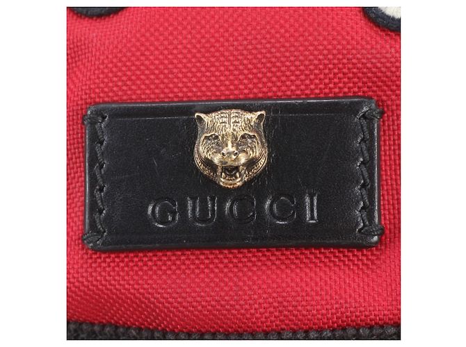 Zaino in pelle floreale Gucci - vista 10