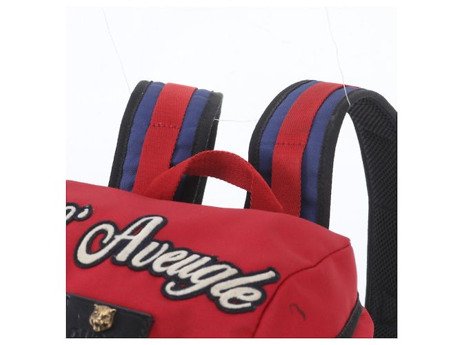 Zaino in pelle floreale Gucci - vista 2