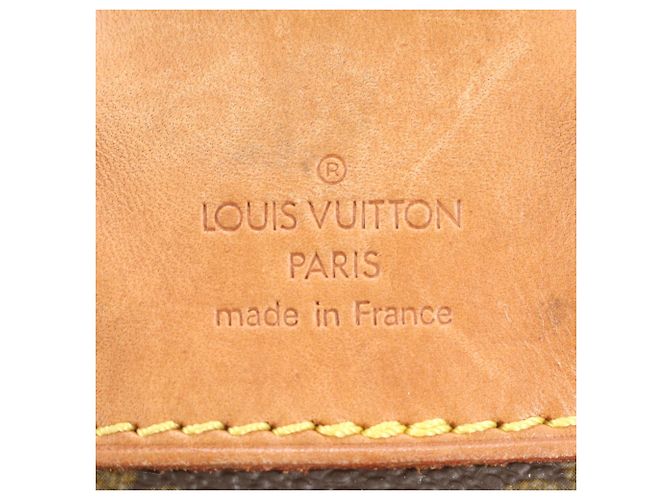 Louis Vuitton Monogram Montsouris MM Leder-Rucksack - Ansicht 11