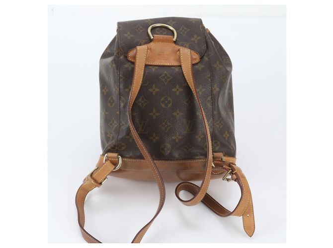 Louis Vuitton Monogram Montsouris MM Leder-Rucksack - Ansicht 2