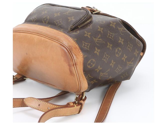 Louis Vuitton Monogram Montsouris MM Leder-Rucksack - Ansicht 5