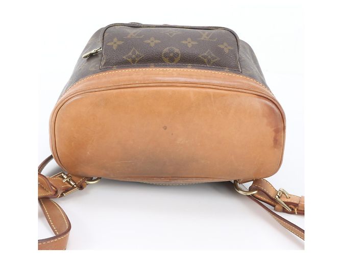 Louis Vuitton Monogram Montsouris MM Leder-Rucksack - Ansicht 7