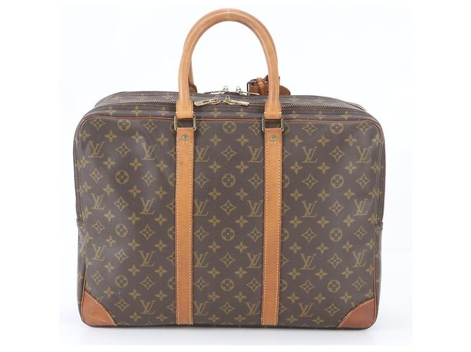 Borsa Boston Louis Vuitton Monogram Sirius 45 in pelle - vista 3