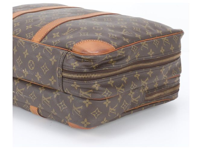Borsa Boston Louis Vuitton Monogram Sirius 45 in pelle - vista 4