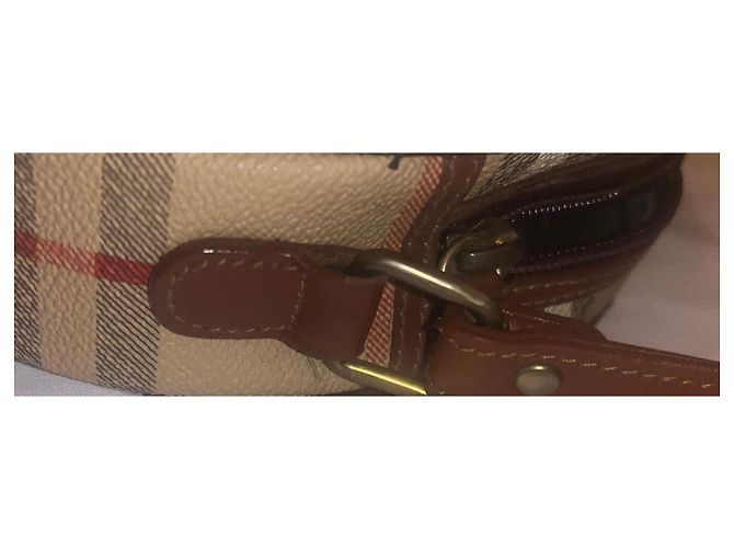 Borsa a tracolla rotonda Burberry Nova Check - vista 6