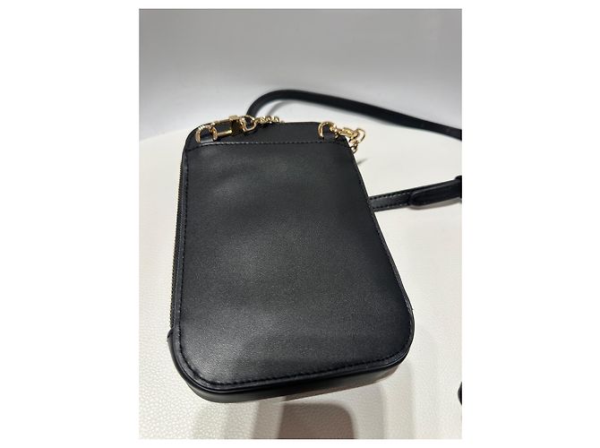 Dior Beauty Uniforme Pochette a Tracolla in Pelle Nera - vista 12
