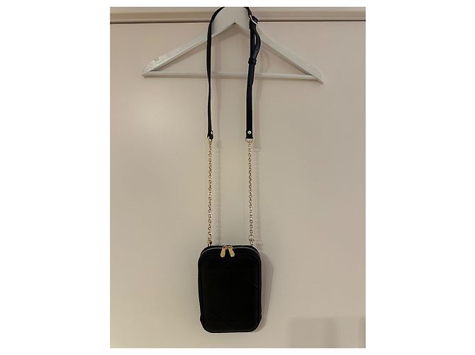 Dior Beauty Uniforme Pochette a Tracolla in Pelle Nera - vista 2