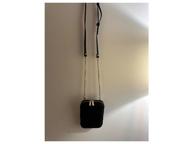 Dior Beauty Uniforme Pochette a Tracolla in Pelle Nera - vista 20