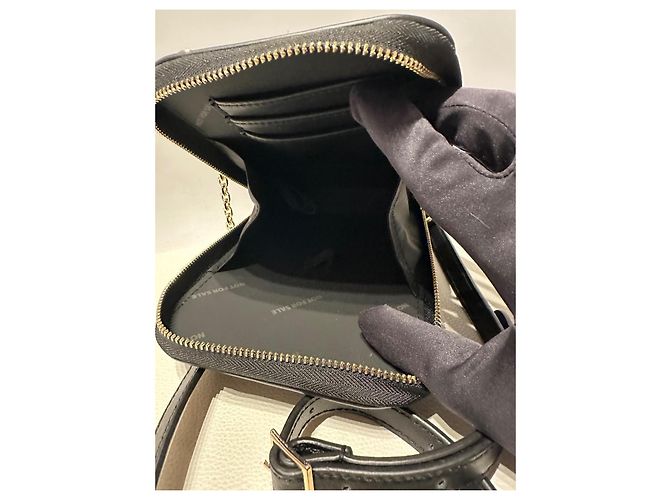 Dior Beauty Uniforme Pochette a Tracolla in Pelle Nera - vista 9