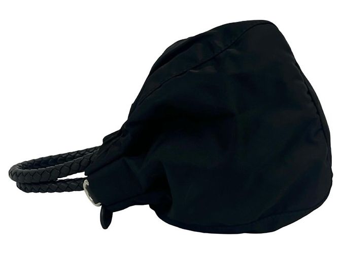 Prada Handtasche mit Triangle-Logo-Plakette - Ansicht 4