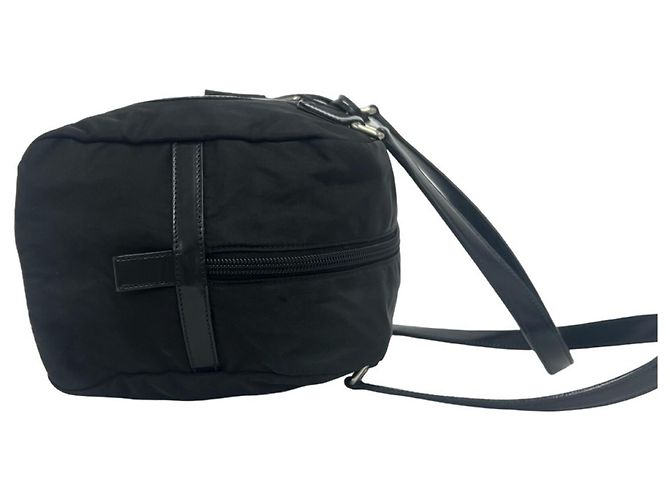 Mini borsa Boston Prada con logo impresso - vista 5