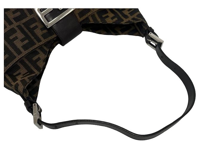 Fendi Vintage Zucca FF Pattern Brown Handtasche - Ansicht 3