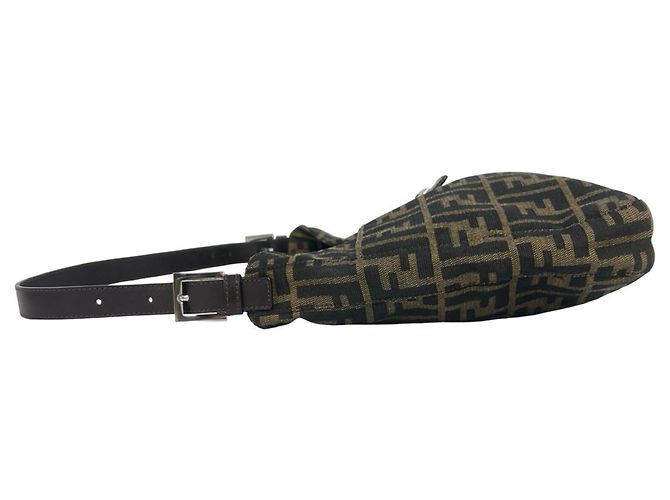 Fendi Vintage Zucca FF Pattern Brown Handtasche - Ansicht 4