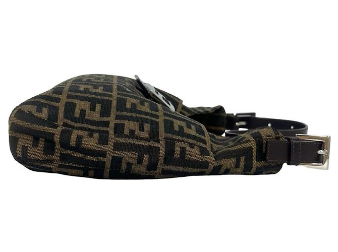 Fendi Vintage Zucca FF Pattern Brown Handtasche - Ansicht 5