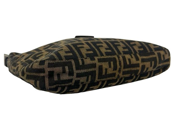 Fendi Vintage Zucca FF Pattern Brown Handtasche - Ansicht 6