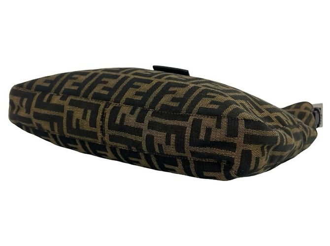 Fendi Vintage Zucca FF Pattern Brown Handtasche - Ansicht 7