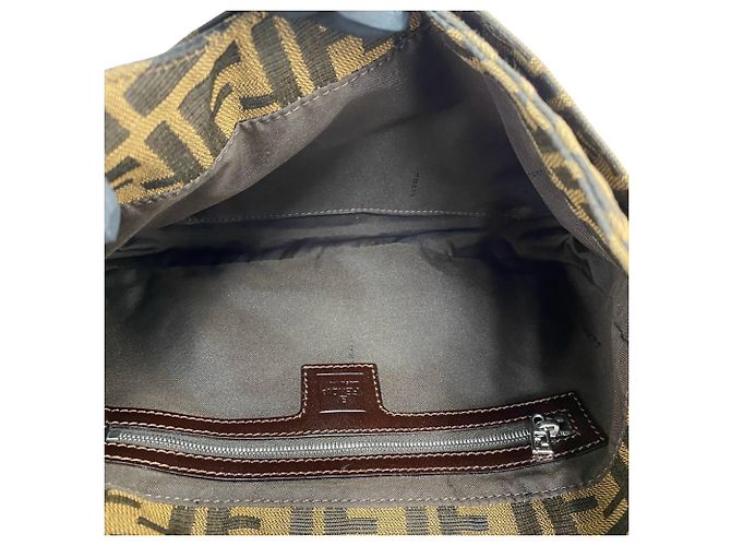Fendi Vintage Zucca FF Pattern Brown Handtasche - Ansicht 8