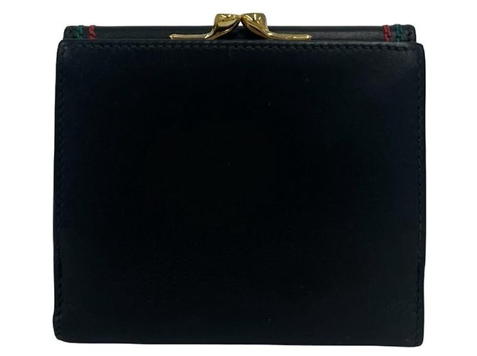 GUCCI Sherry Line Bi-fold Geldbörse - Ansicht 2