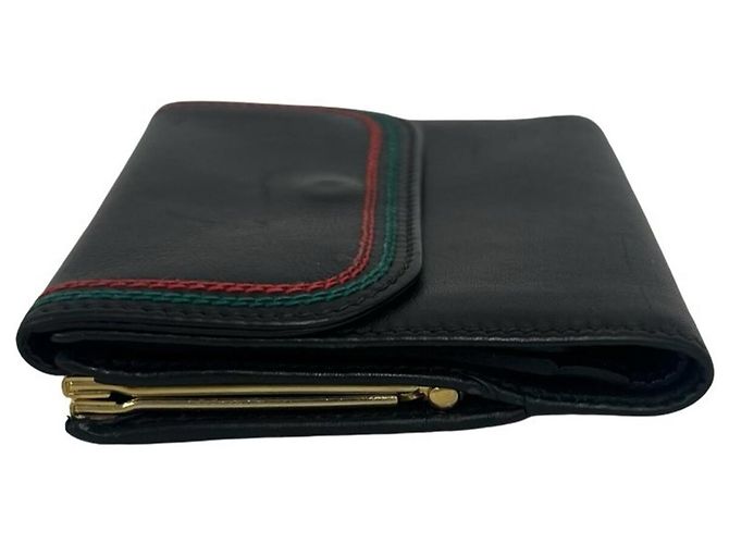 GUCCI Sherry Line Bi-fold Geldbörse - Ansicht 4