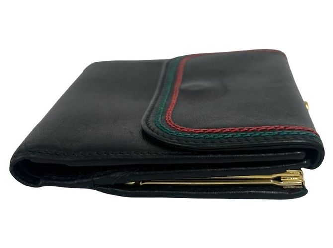 GUCCI Sherry Line Bi-fold Geldbörse - Ansicht 5