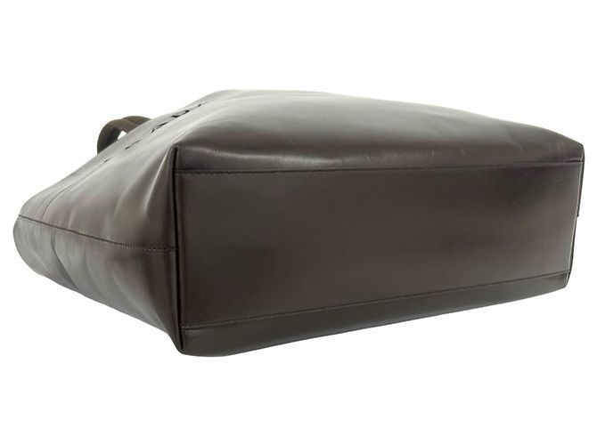 Tote Prada Shopper aus Leder mit ausgestanztem Logo - Ansicht 6