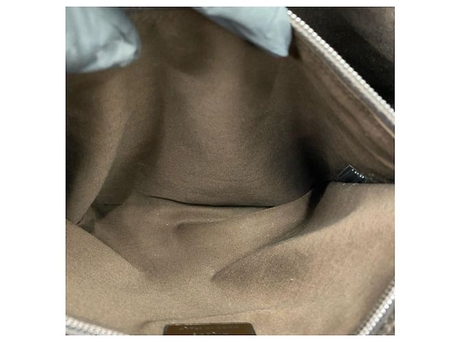 Tote Prada Shopper aus Leder mit ausgestanztem Logo - Ansicht 9