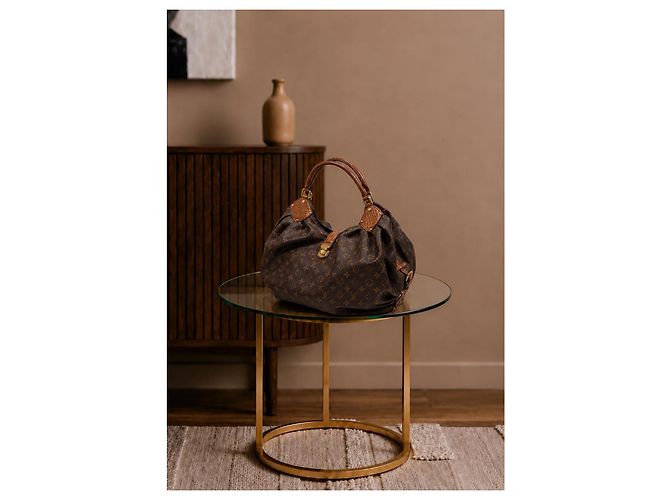 Borsa a tracolla Louis Vuitton Mahina XL Alligator Monogram Canvas - vista 12