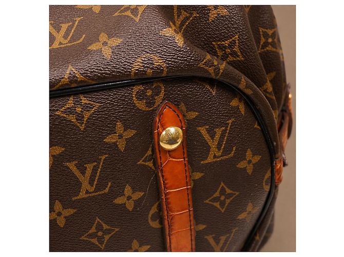 Borsa a tracolla Louis Vuitton Mahina XL Alligator Monogram Canvas - vista 17