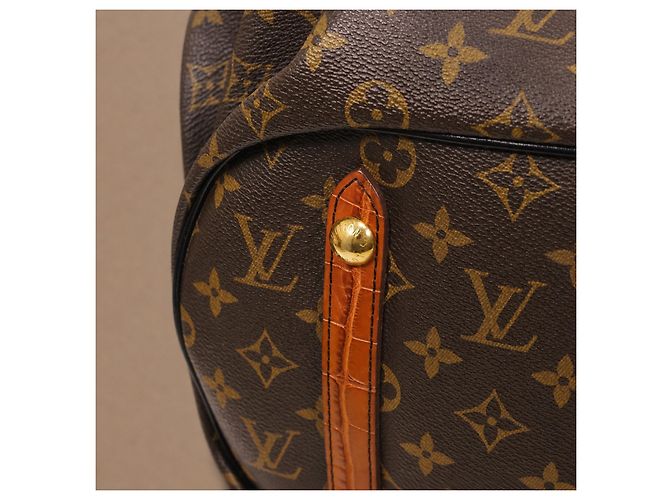 Borsa a tracolla Louis Vuitton Mahina XL Alligator Monogram Canvas - vista 18