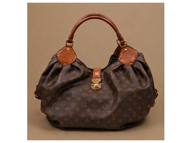 Borsa a tracolla Louis Vuitton Mahina XL Alligator Monogram Canvas - vista 3