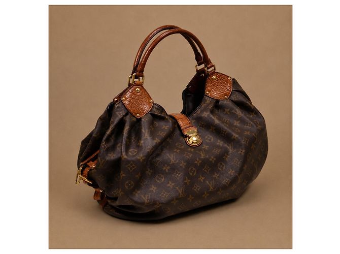 Borsa a tracolla Louis Vuitton Mahina XL Alligator Monogram Canvas - vista 4