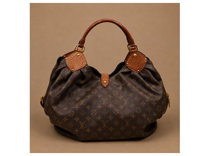 Borsa a tracolla Louis Vuitton Mahina XL Alligator Monogram Canvas - vista 7