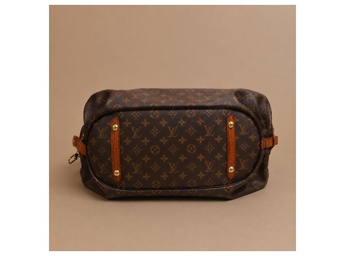 Borsa a tracolla Louis Vuitton Mahina XL Alligator Monogram Canvas - vista 9